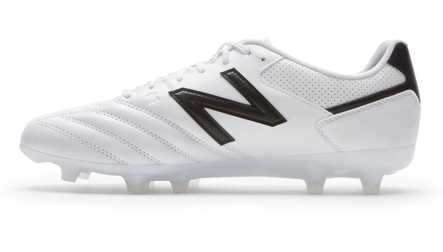 New Balance 442 Team FG 2E Wide - White-Black