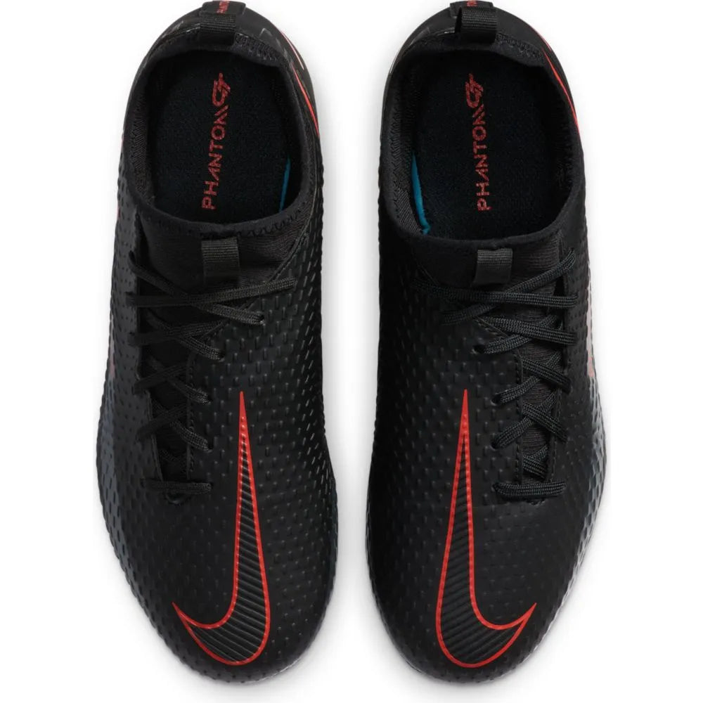 Nike JR Phantom GT Academy DF FG-MG - Black-Red