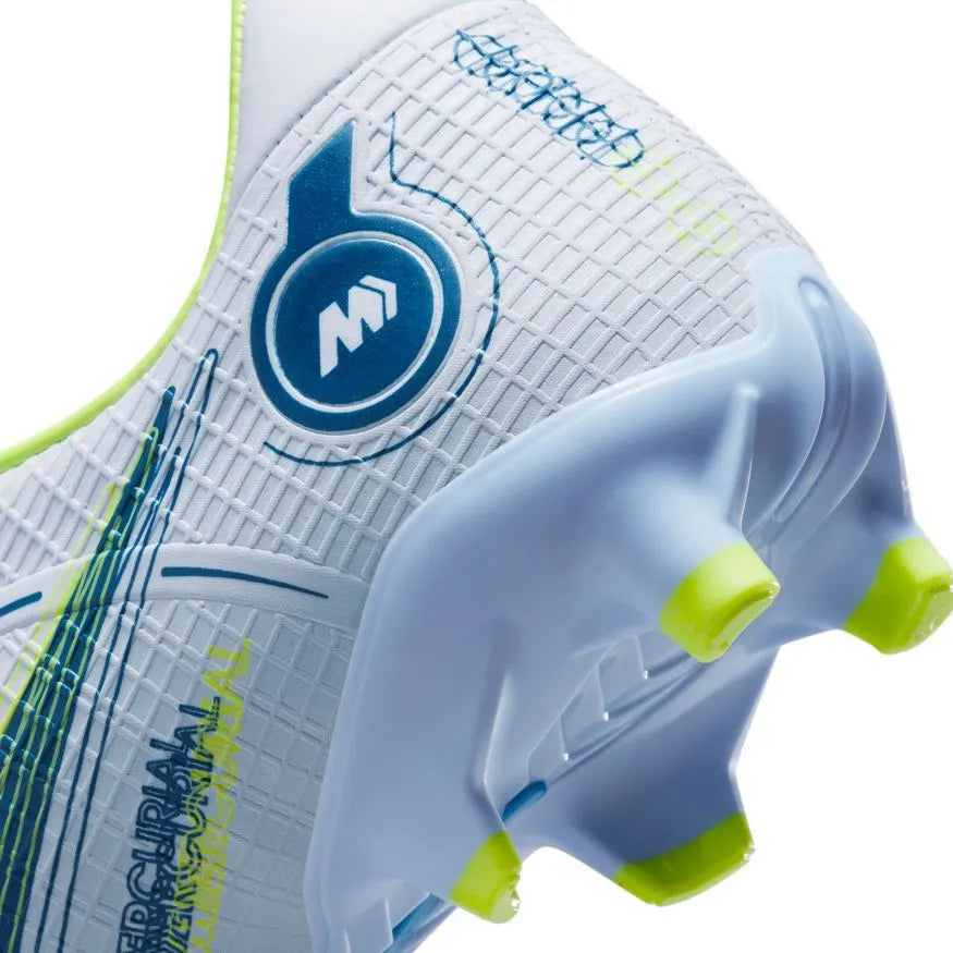 Nike Mercurial Vapor 14 Academy FG-MG - Grey-Blue (Detail 3)