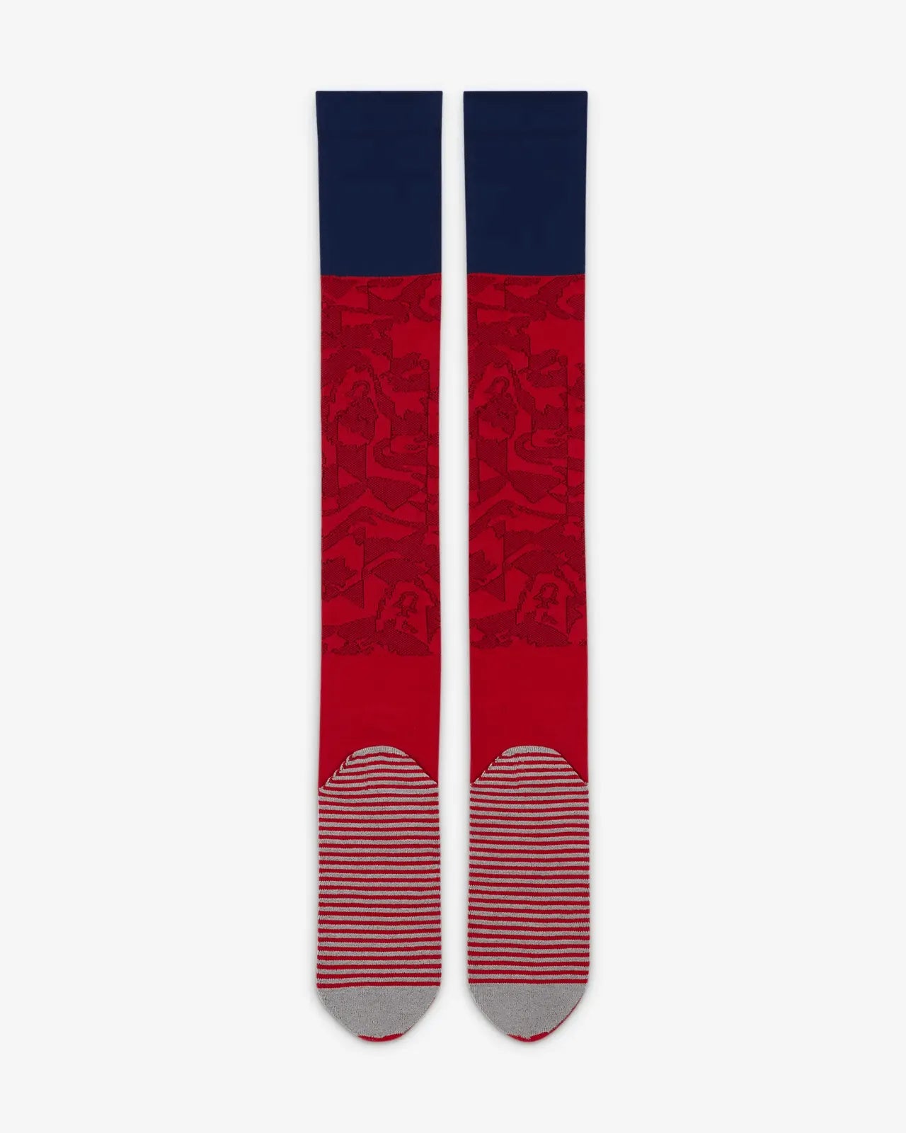 Nike 2022-23 England Strike Away Knee-High Socks - Red-Blue (Pair - Back)