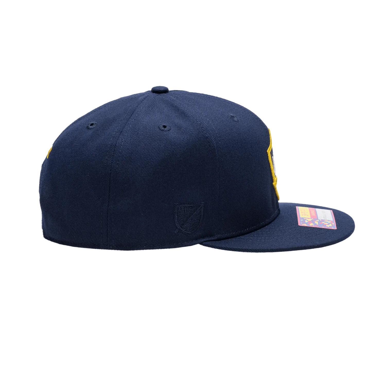 FI Collection LA Galaxy Dawn Snapback Hat (Side)