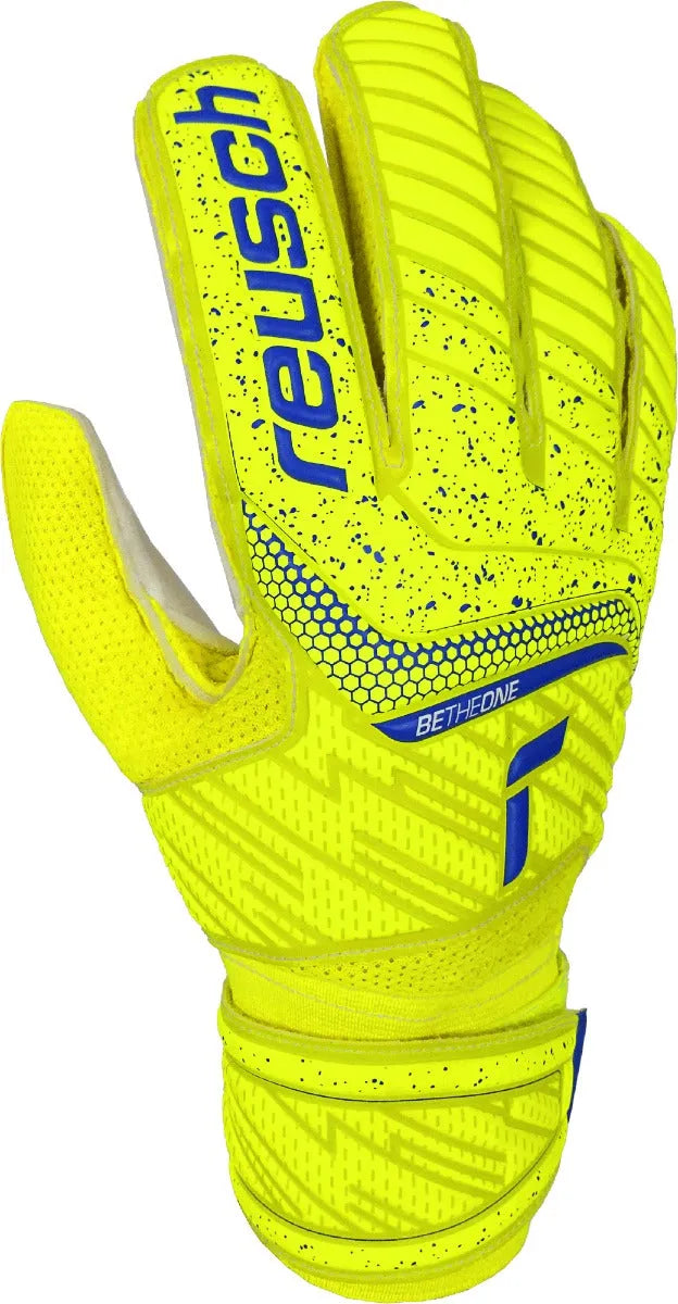 Reusch Attrakt Solid Goalkeeper Gloves - Volt (Single - Outer)