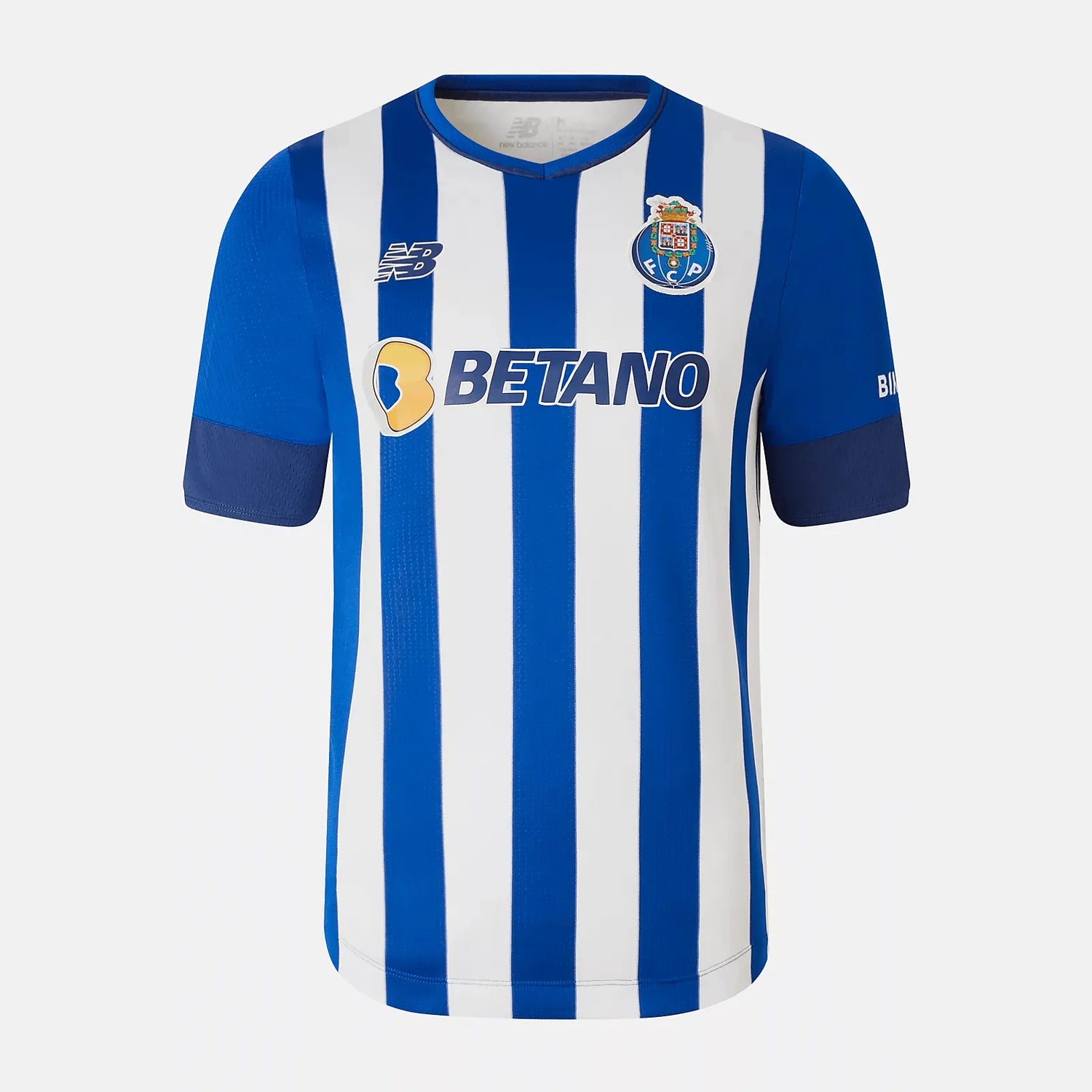 New Balance 2022-23 FC Porto Home Jersey - White-Blue (Front)