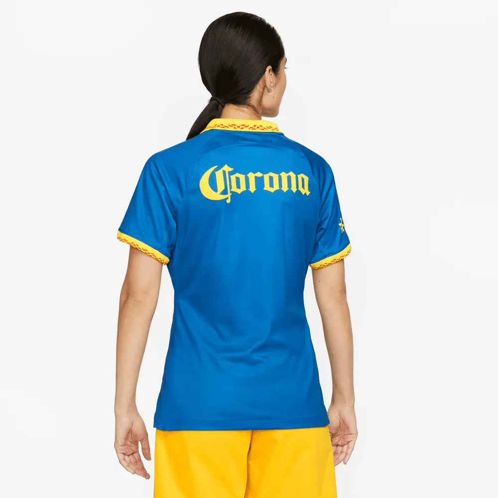 Nike 2023-24 Club America Women's Stadium Away Jersey (Model - Back)