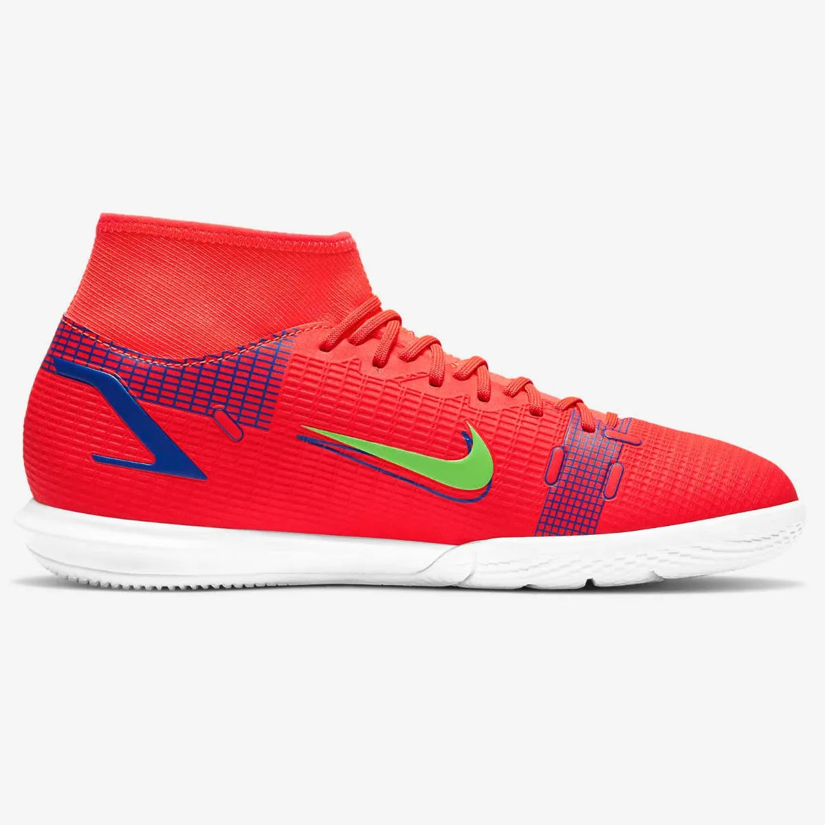 Nike Mercurial Superfly 8 Academy IC - Bright Crimson-Volt-Indigo