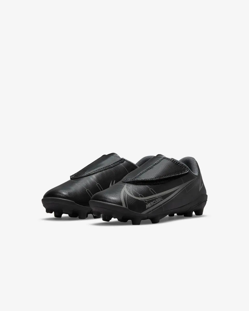 Nike JR Vapor 14 Club FG PS (V) - Black (Pair - Diagonal)