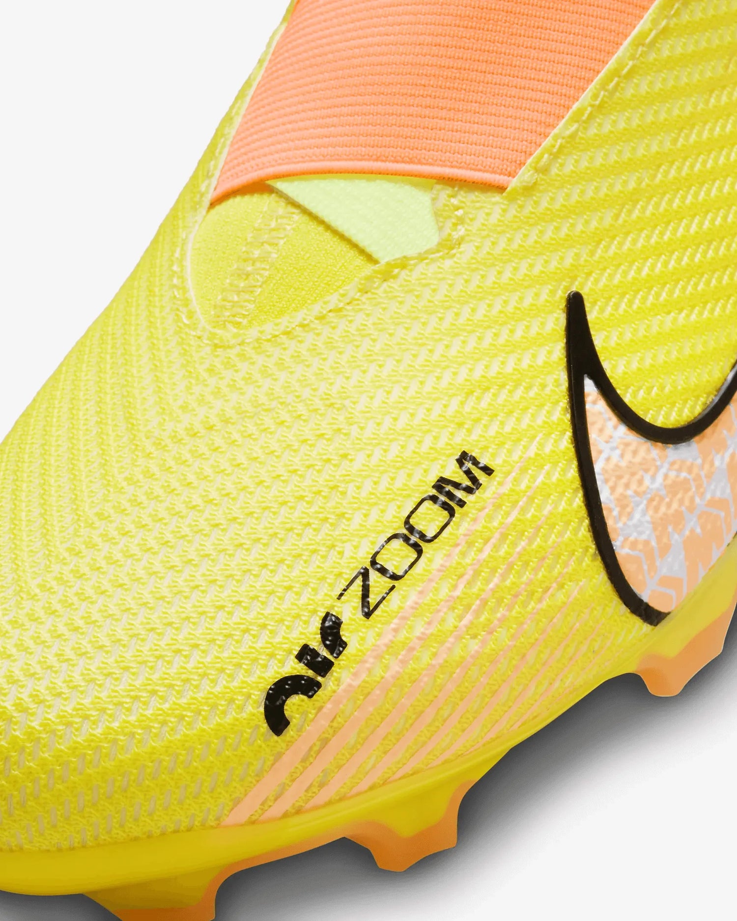 Nike JR Zoom Superfly 9 Pro FG - Yellow Strike-Sunset Glow (Detail 2)