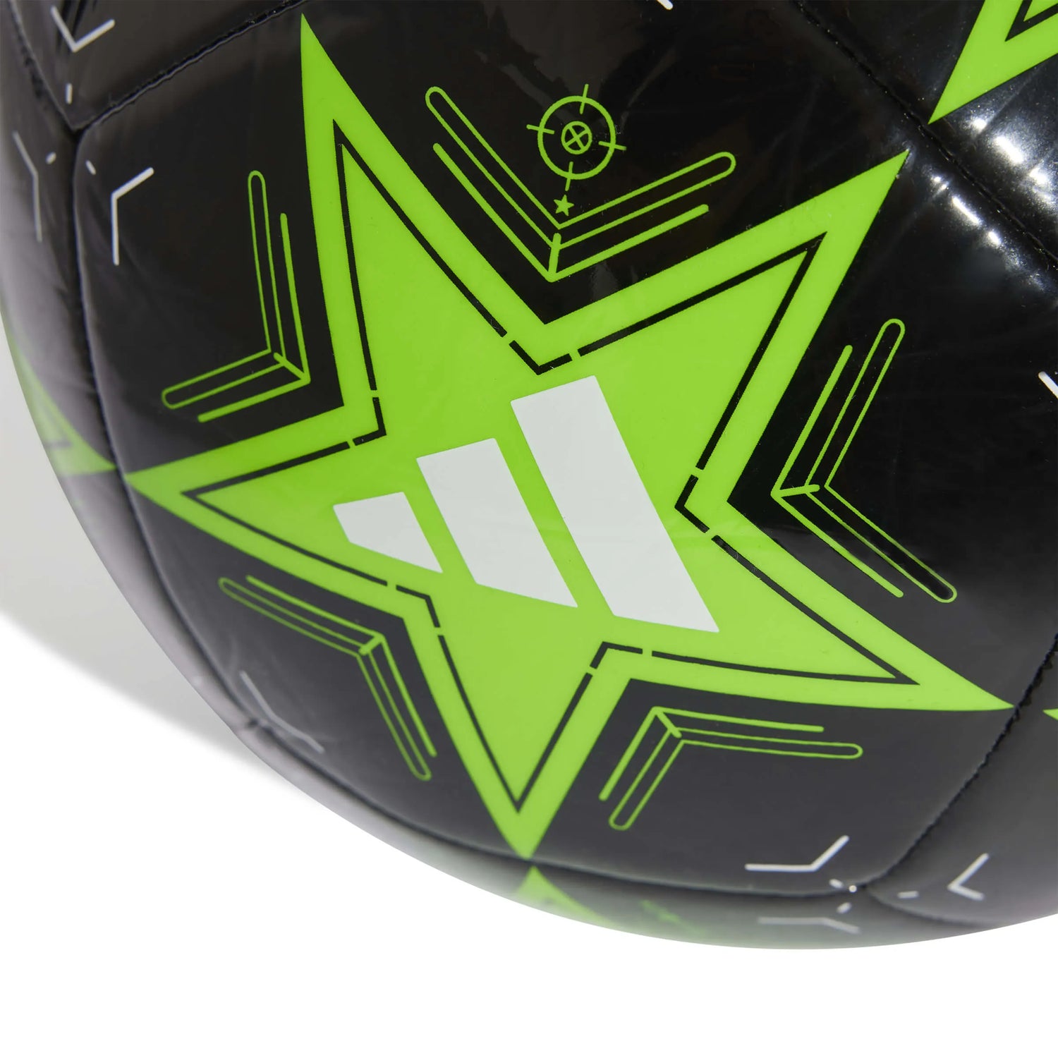 adidas 2024 UCL Club Ball Solar Green - Black - White (Detail 2)