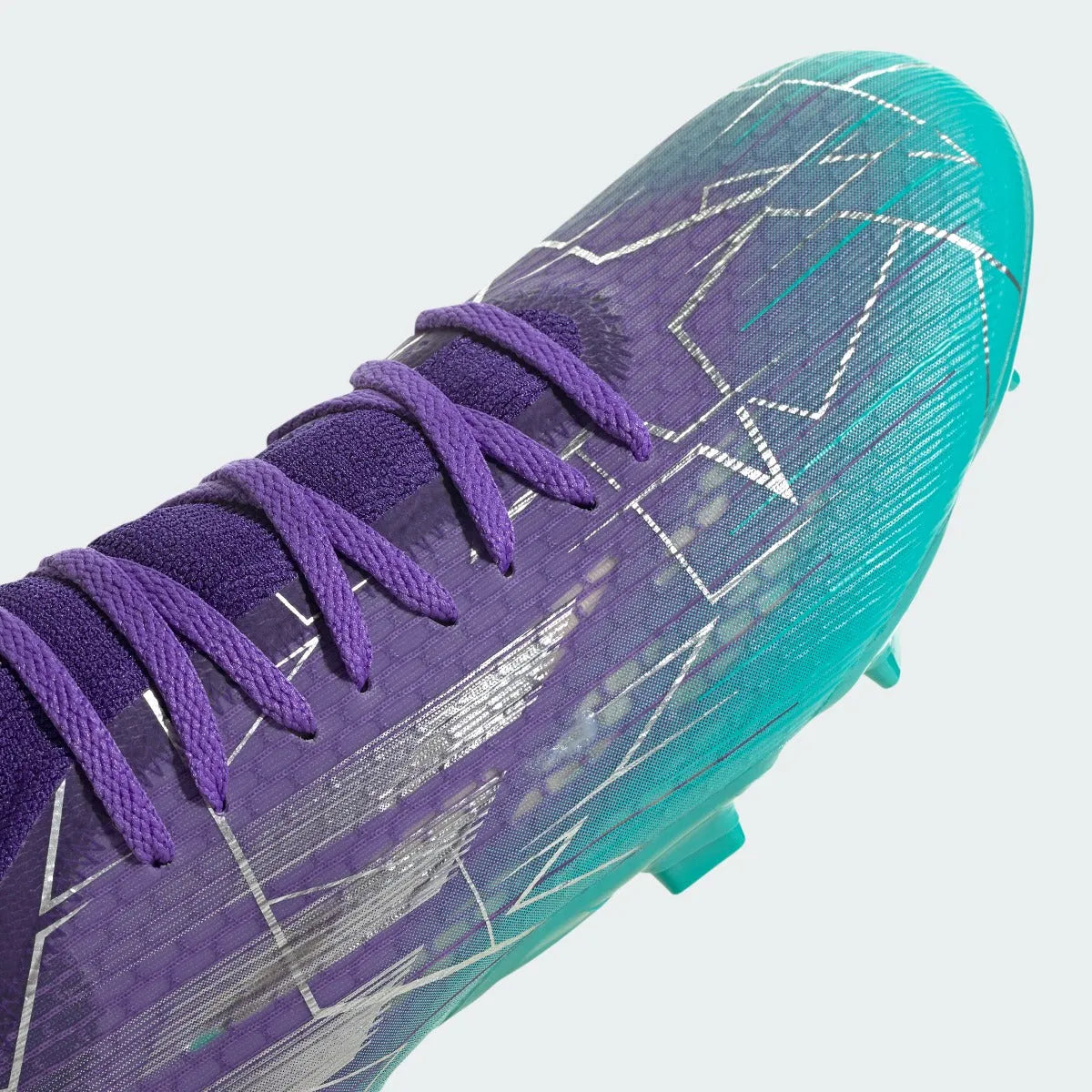 adidas X Speedflow .3 FG - Purple-Silver-Mint (Detail 1)