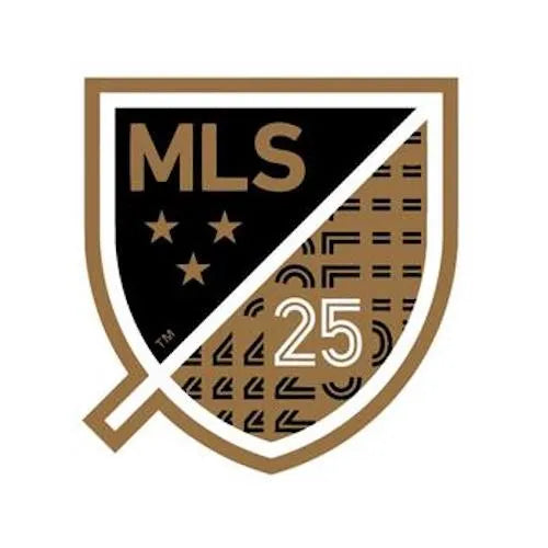 LAFC 2020 Home MLS 25th Anniversary Patch (Front)