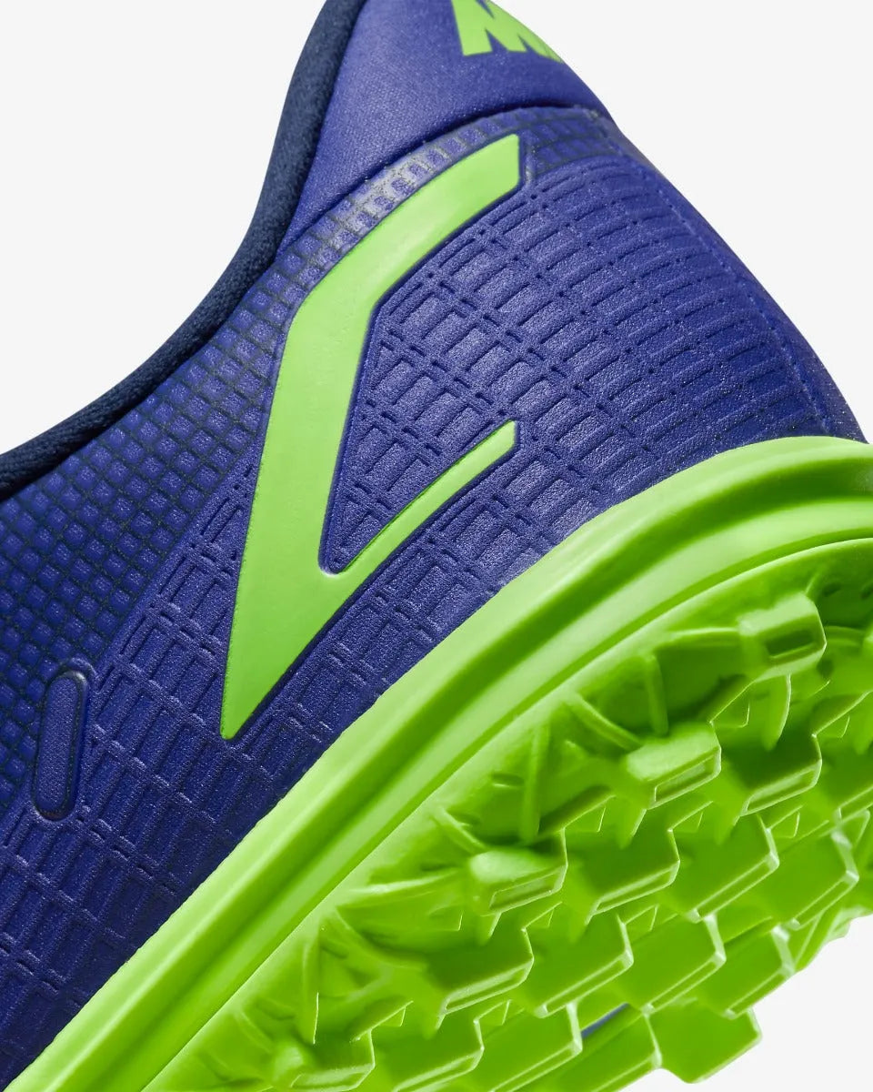 Nike Kids Vapor 14 Academy TF - Lapis-Volt-Blue Void (Detail 2)