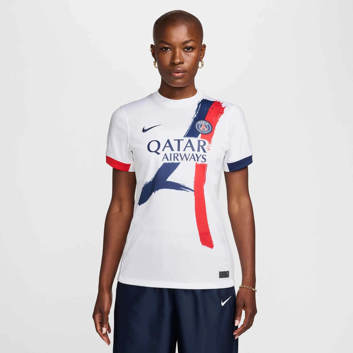 Nike 2024-25 PSG Women's Stadium Away Jersey (Model - Front)