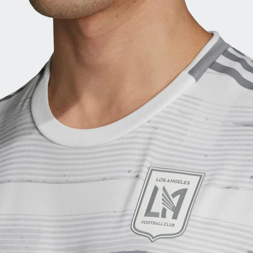 Adidas LAFC  Away Authentic Jersey White  2019 - Grey