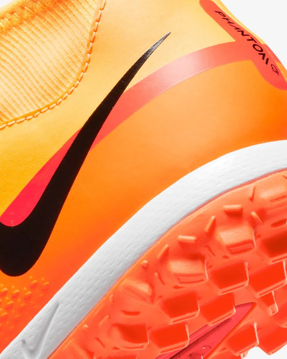 Nike JR Phantom GT2 Academy DF TF - Laser Orange-Black (Detail 2)