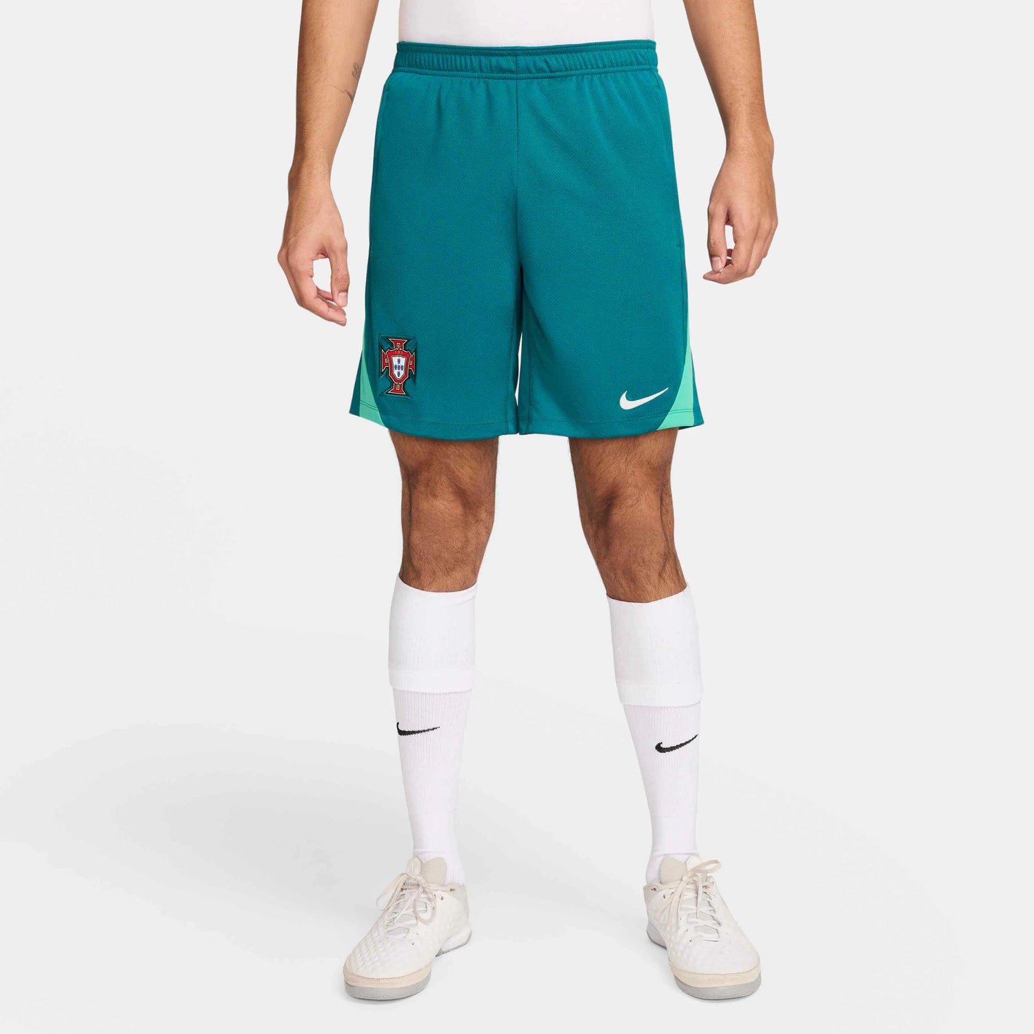 Nike 2024-25 Portugal Men's Dri-Fit Knit Shorts (Model - Front)