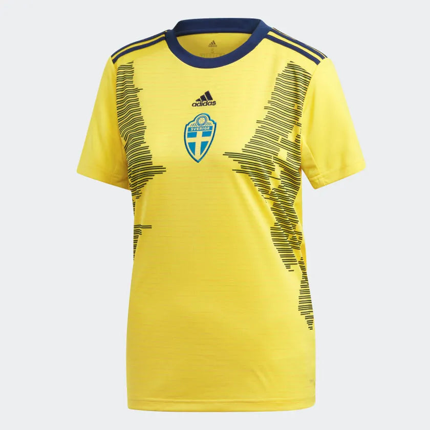 adidas 2019-20 Sweden WOMENS Home Jersey - Yellow