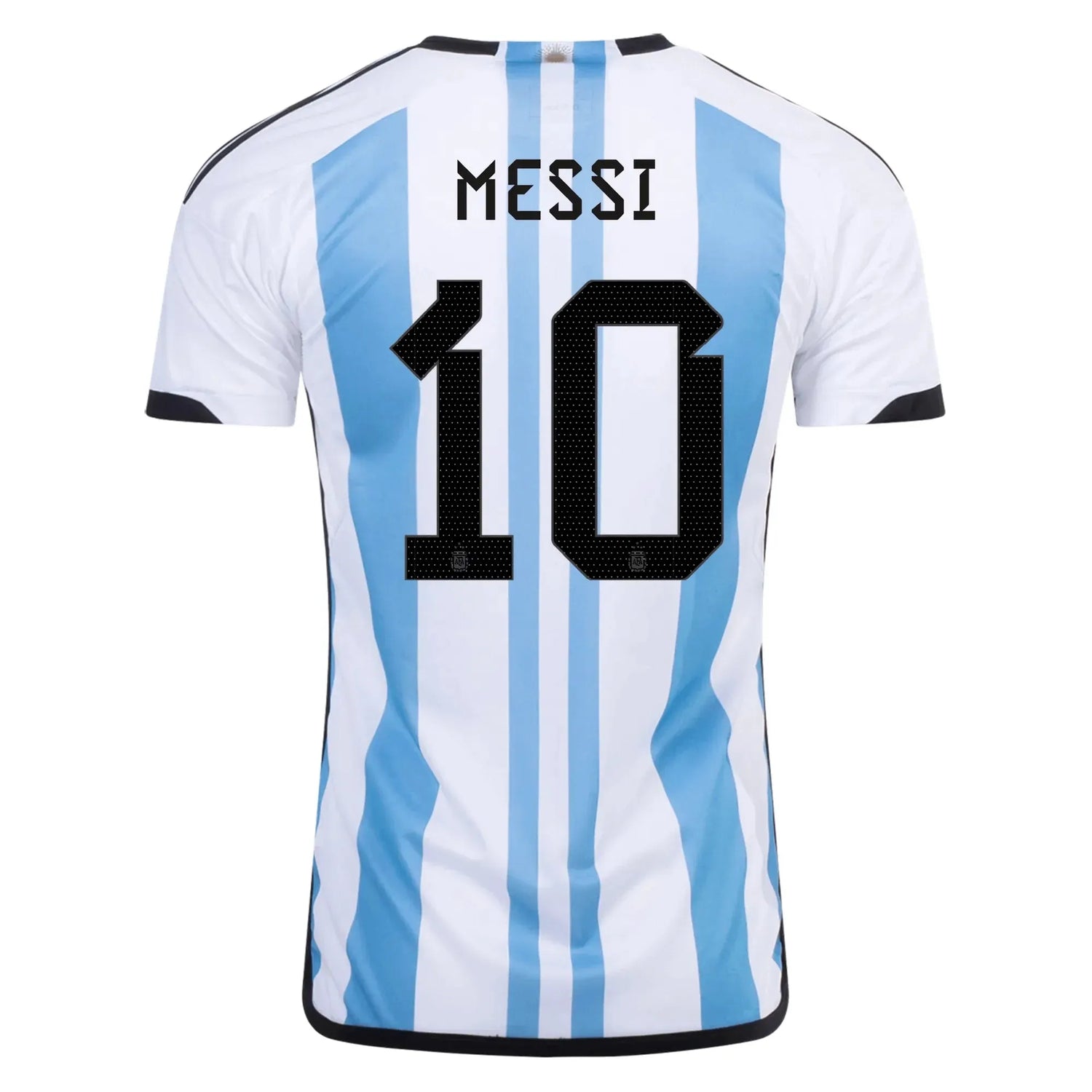 adidas 2022-23 Argentina Youth Home Jersey World Cup 3 Star