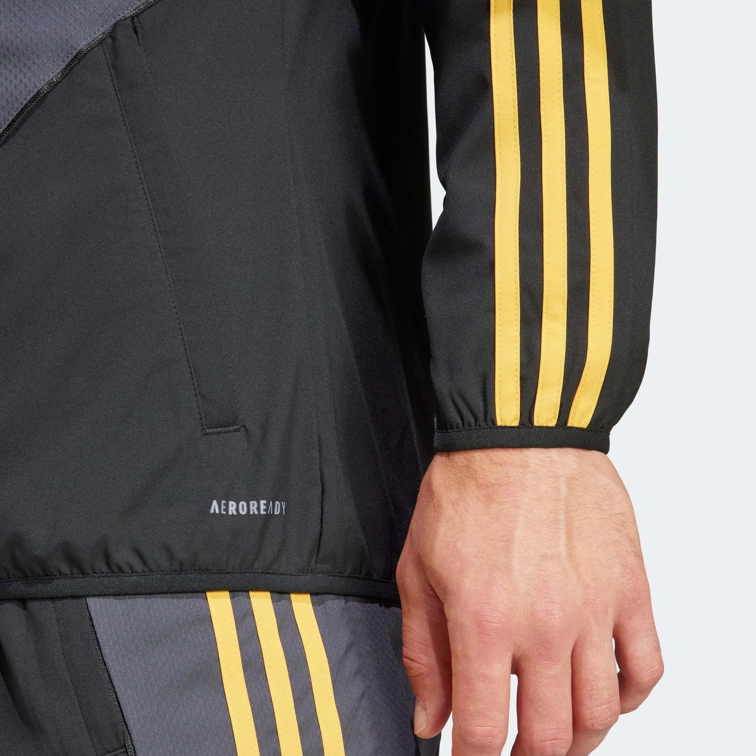 adidas 2023-24 Real Madrid Men's EU Anthem Jacket (Detail 3)