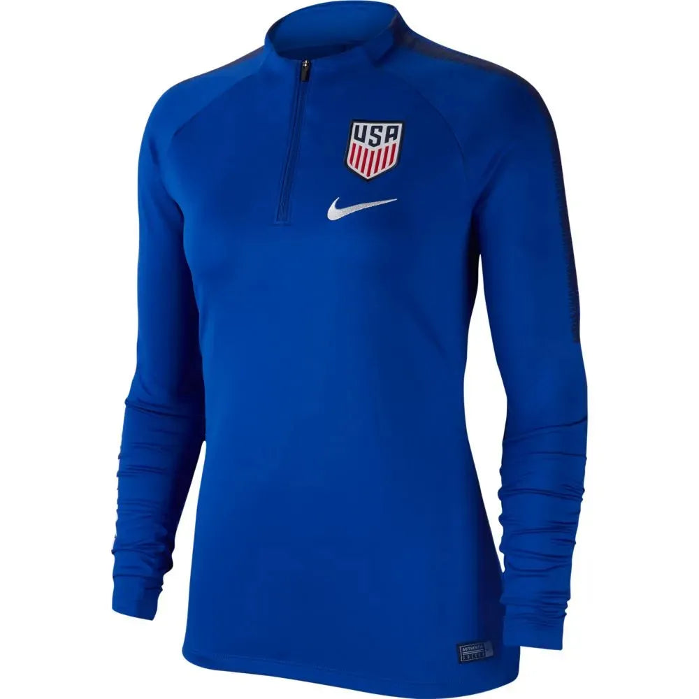 Nike USA 2019-20 Women's Dri-Fit Squad Jacket - Blue