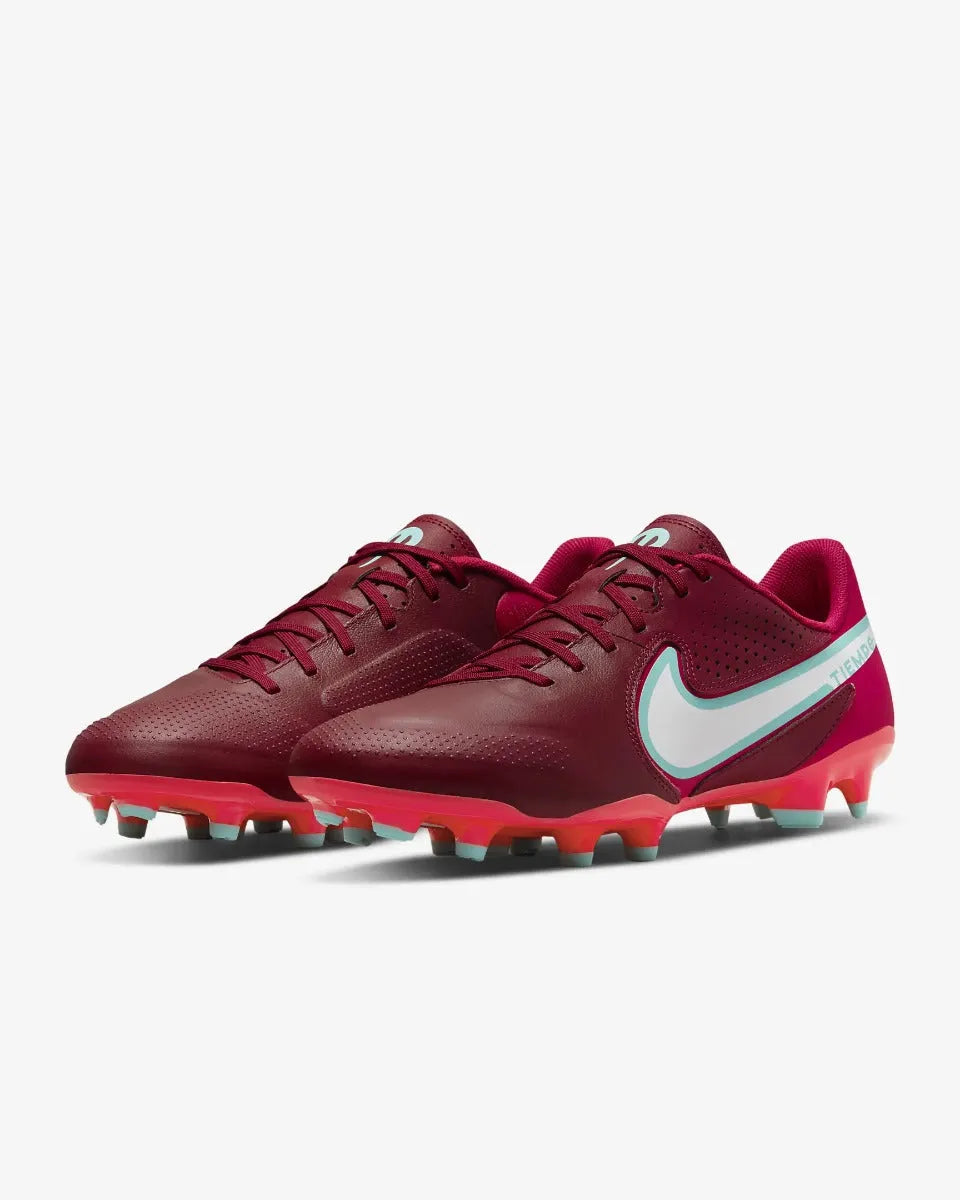 Nike Tiempo Legend 9 Academy FG-MG - Team Red-White (Pair - Diagonal)