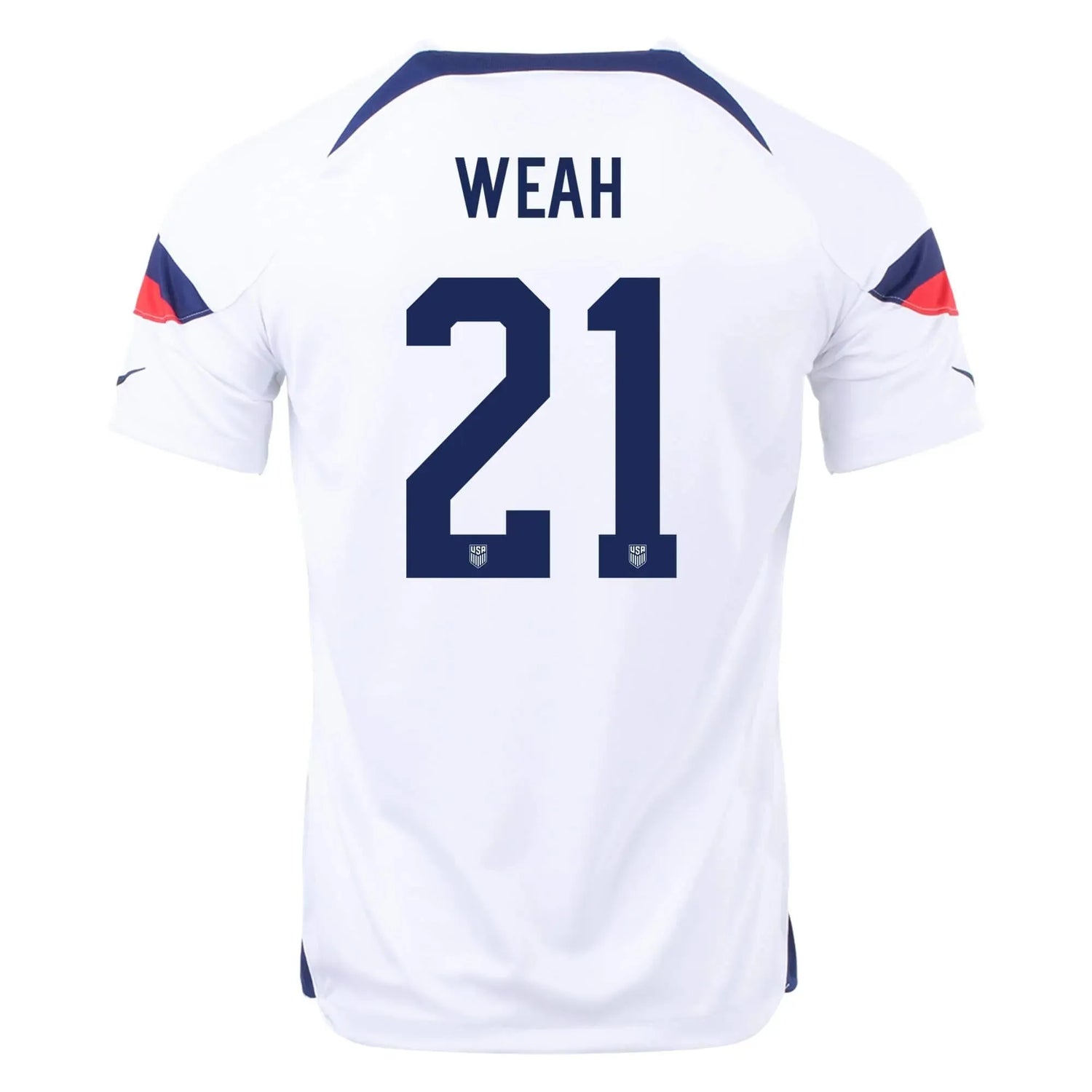 Nike 2022-23 USA Home Jersey White-Loyal Blue