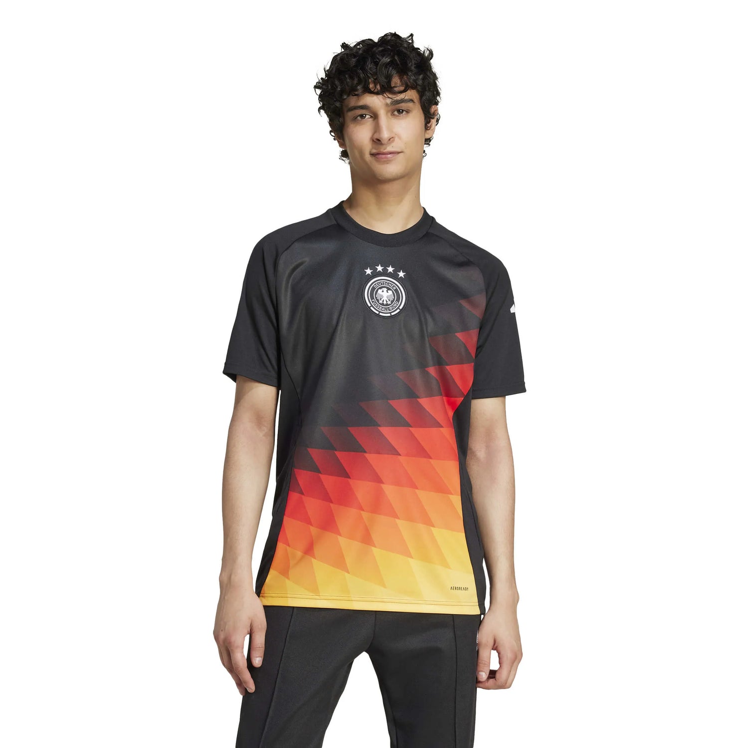 adidas 2024-25 Germany Men's Pre-Match Jersey (Model - Front)