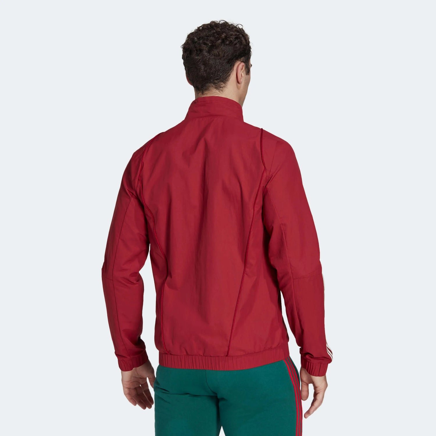 adidas 2022-23 Mexico Presentation Jacket (Model - Back)