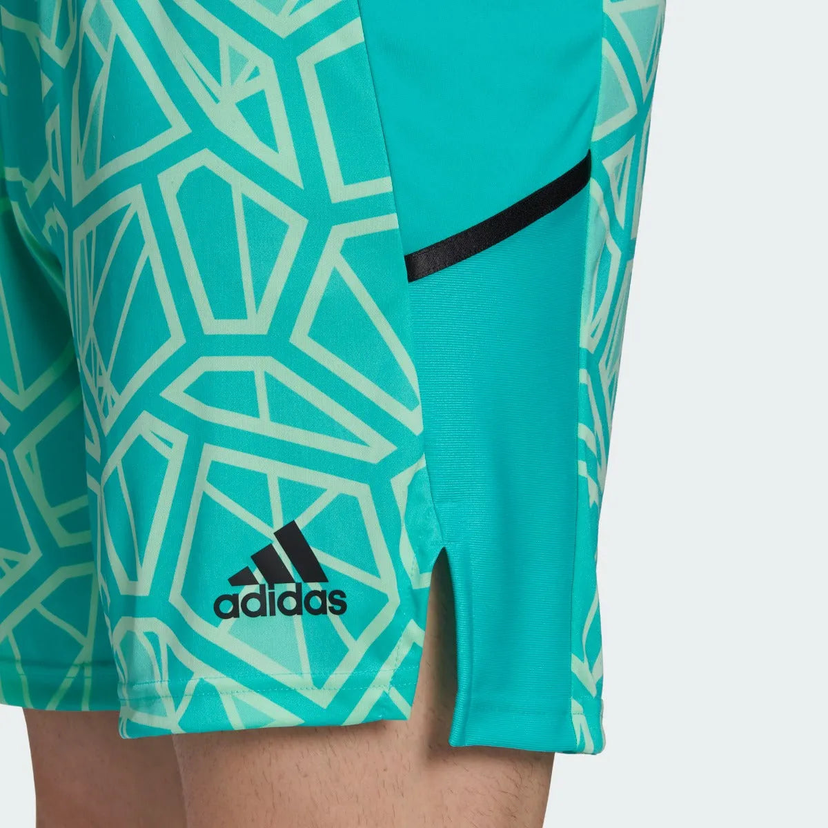 adidas Condivo 22 Goalkeeper Shorts - Mint Rush (Detail 2)