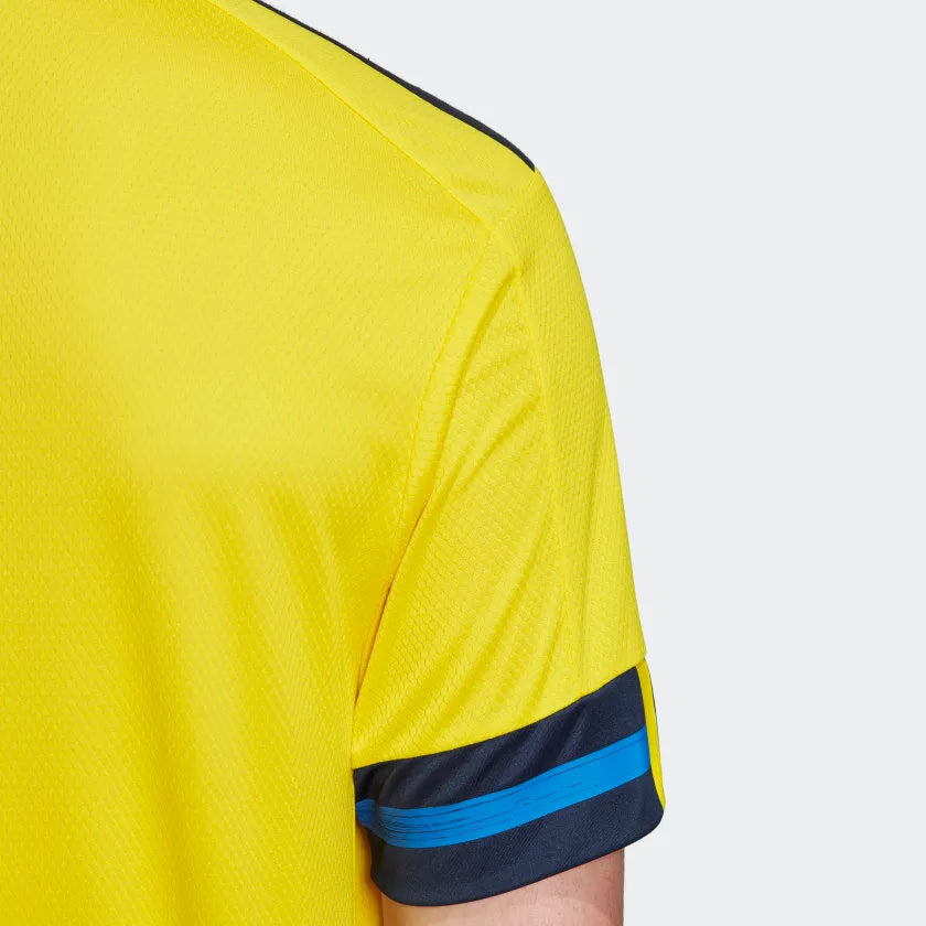 adidas 2020-21 Sweden Home Jersey - Yellow-Navy