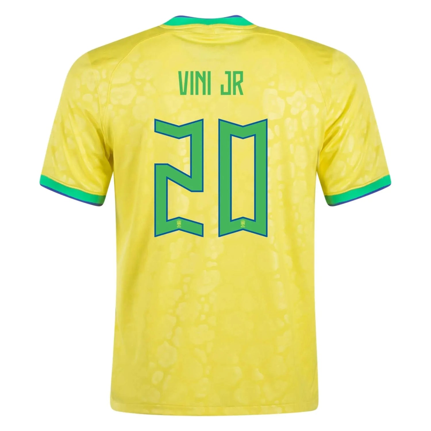 Nike 2022-23 Brazil Youth Home Jersey - Yellow