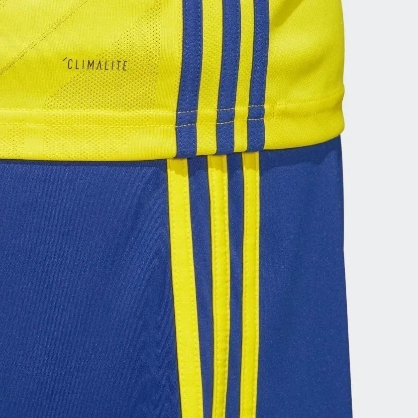 adidas 2018 Sweden Home Jersey- Yellow