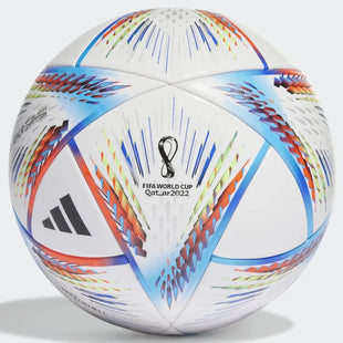 adidas FIFA World Cup 2022 Al Rihla Competition Soccer Ball - White-Pantone (Front)