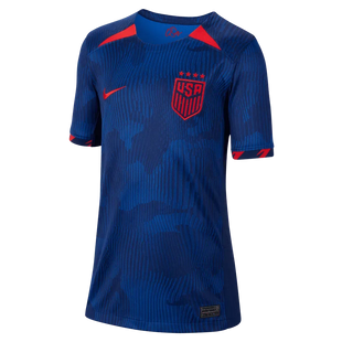 Nike 2023-24 USA Youth 4-Star Away Jersey (Front)