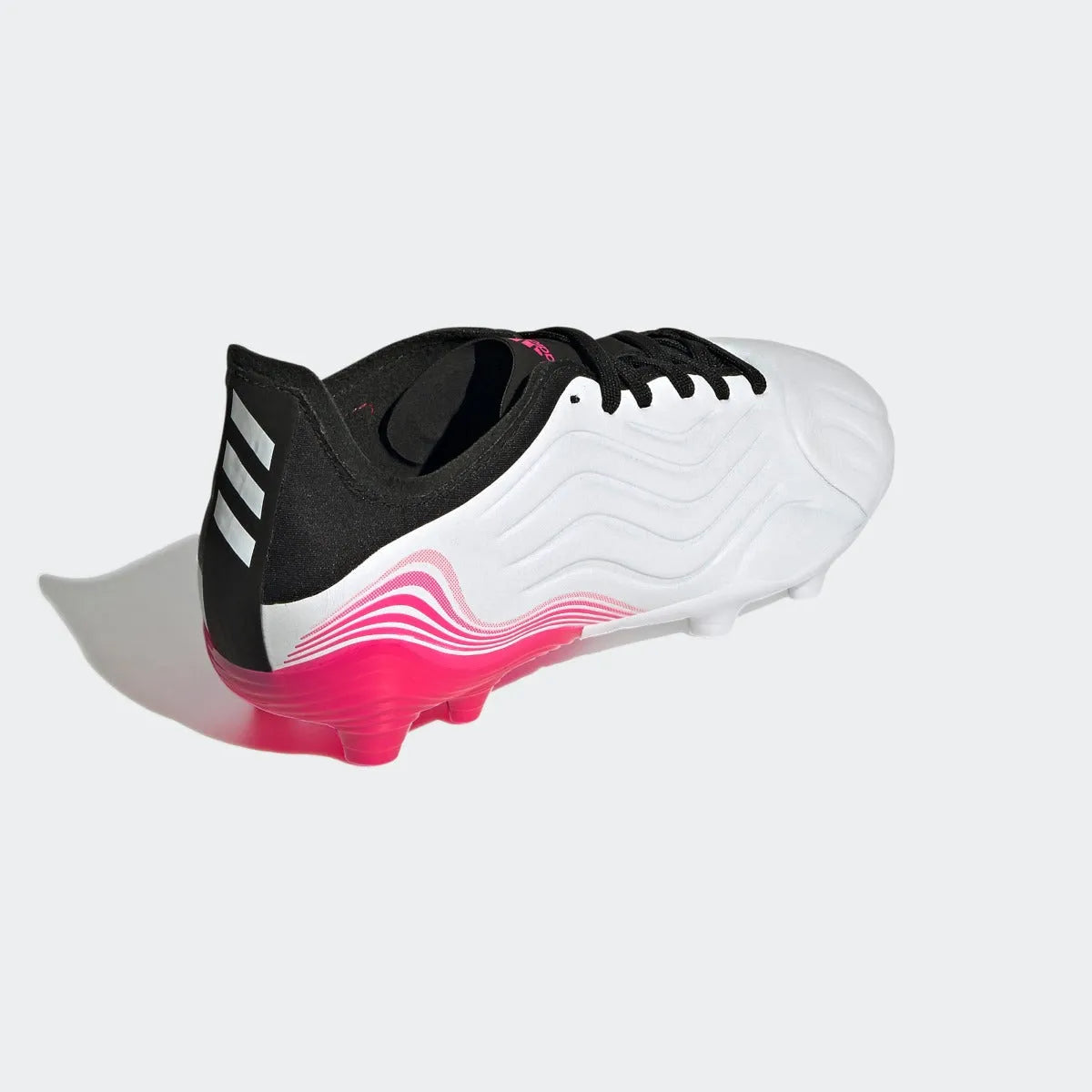 Adidas JR Copa Sense .1 FG - White-Black-Pink (Diagonal 2)