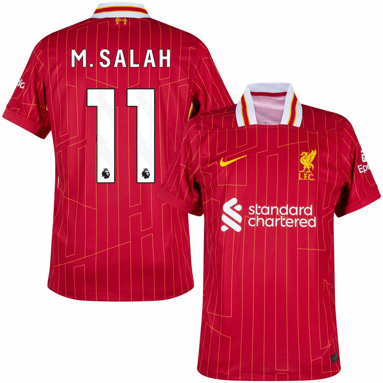 Nike 2024-25 Liverpool Youth Stadium Home Jersey (M. Salah)