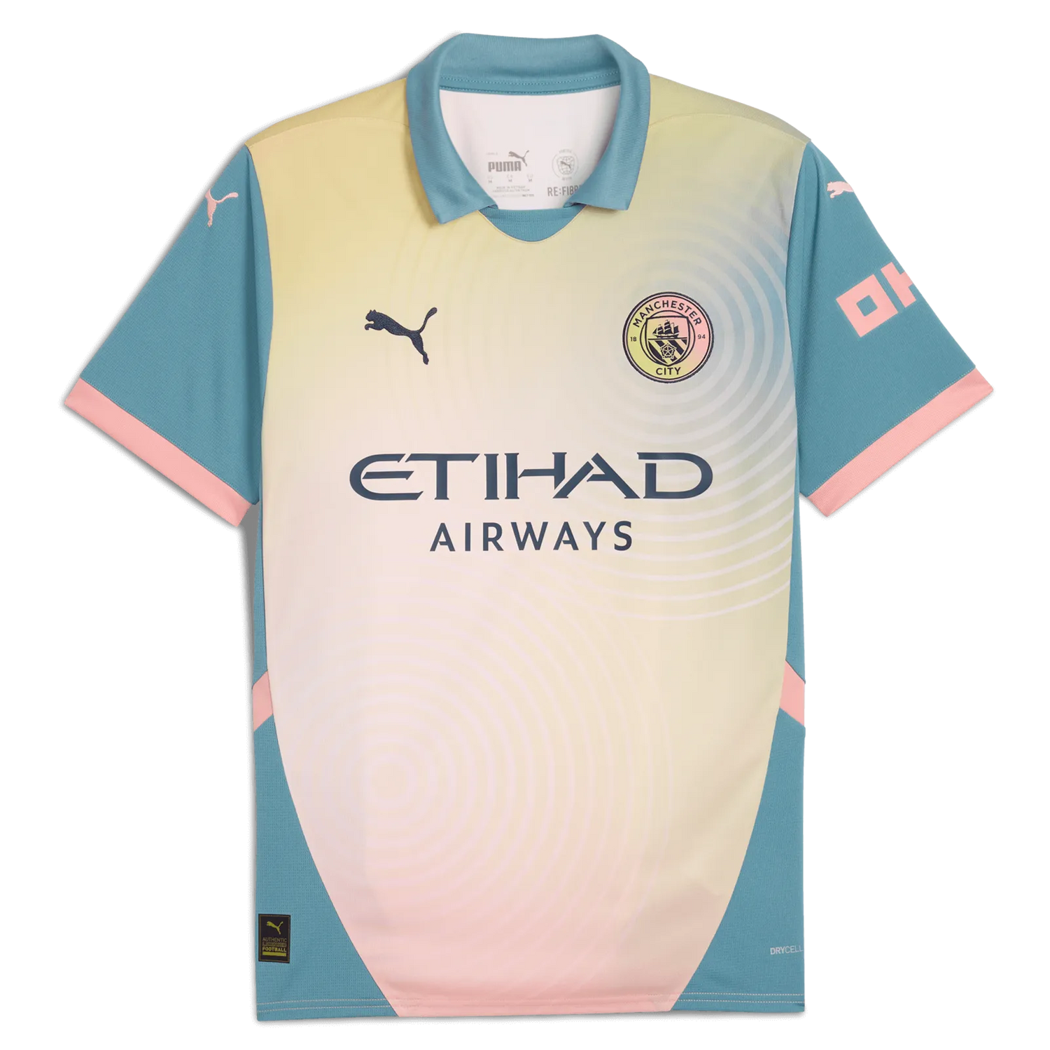 Puma 2024-25 Manchester City Men's Stadium Fourth Jersey (Front)