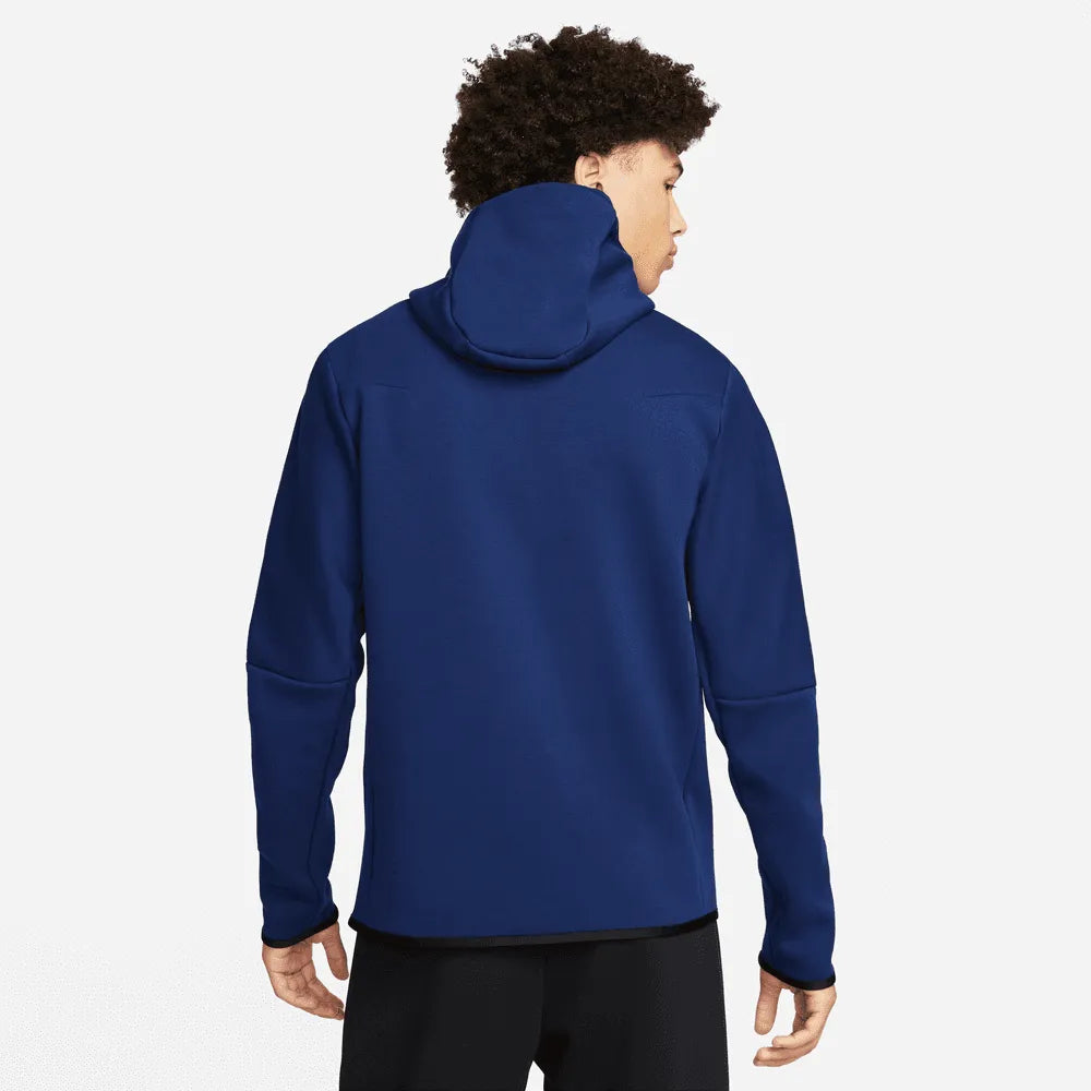 Nike 2022-23 England Tech Fleece Hoodie (Model - Back)