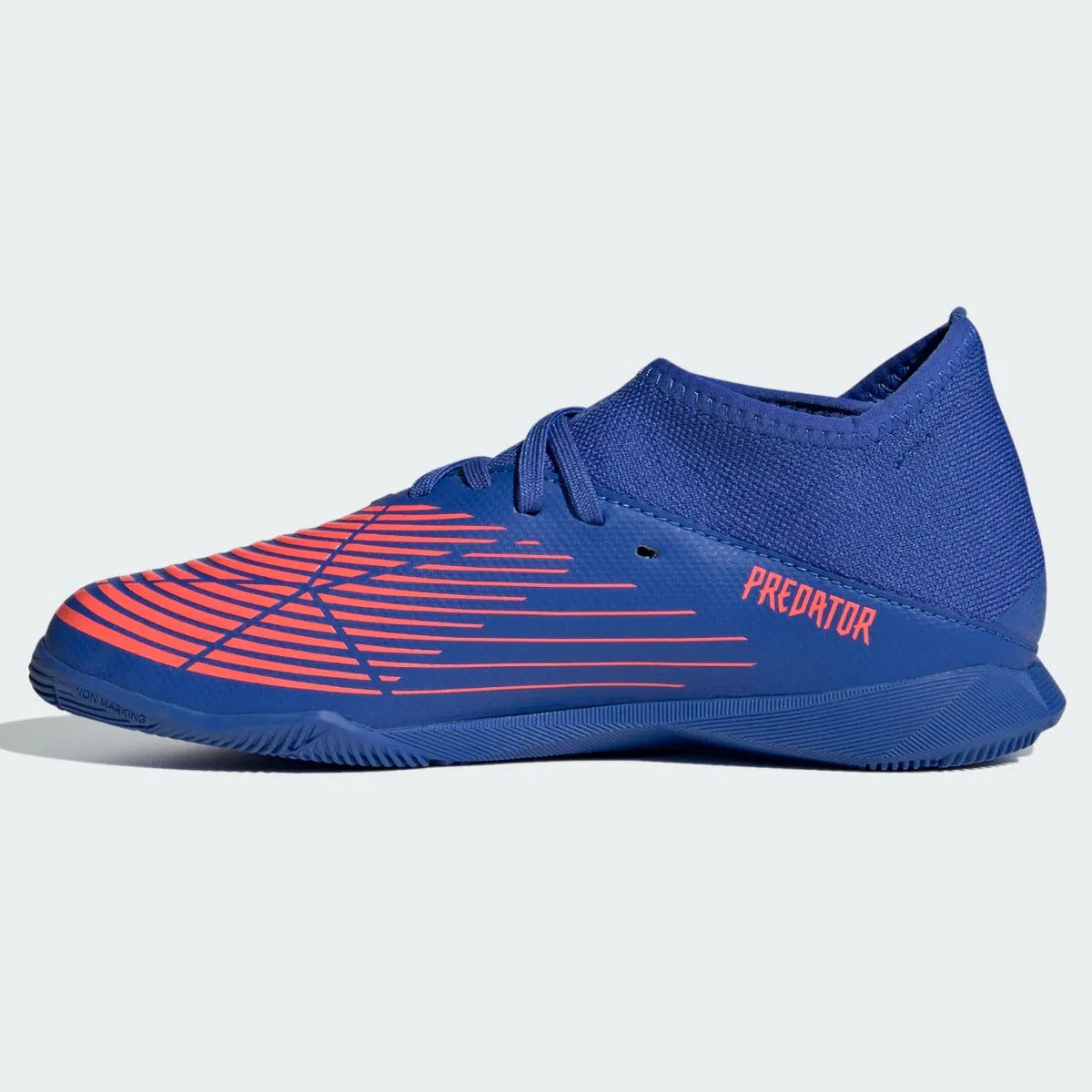 Adidas JR Predator Edge .3 IN - Hi Res Blue-Turbo (Side 2)