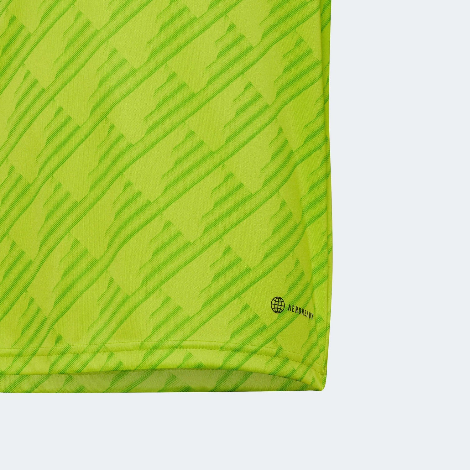 adidas 2022-23 Manchester United Youth Third Jersey - Solar Slime  (Detail 3)