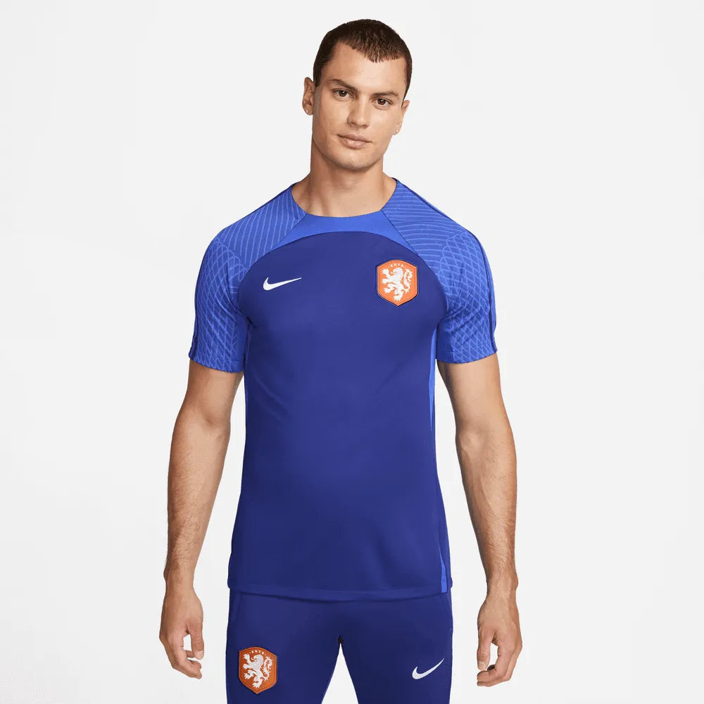 Nike 2022-23 Netherlands Strike Jersey - Blue (Model - Front)