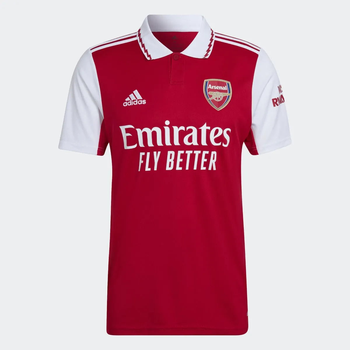 adidas 22 23 Arsenal FC Home Jersey Scarlet White