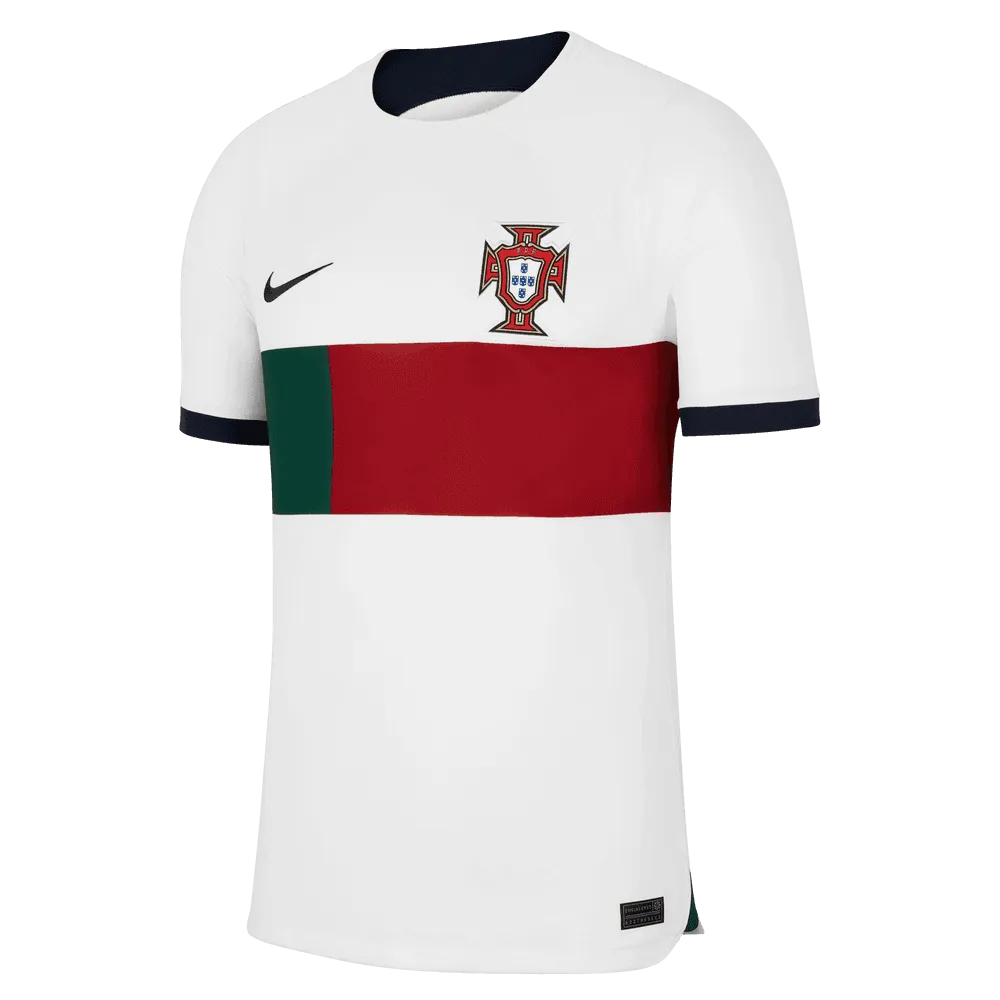 Nike 2022-23 Portugal Away Jersey - White-Red-Green