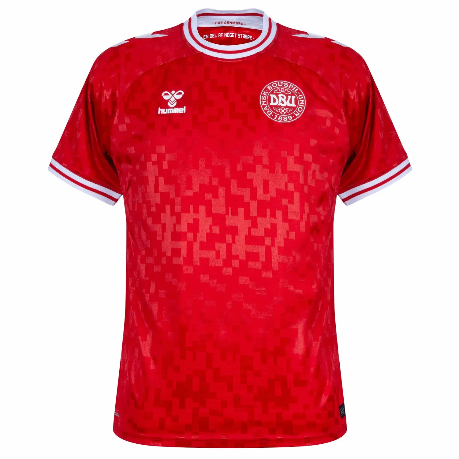 Hummel 2024-25 Denmark Men's Stadium Home Jersey (Front)