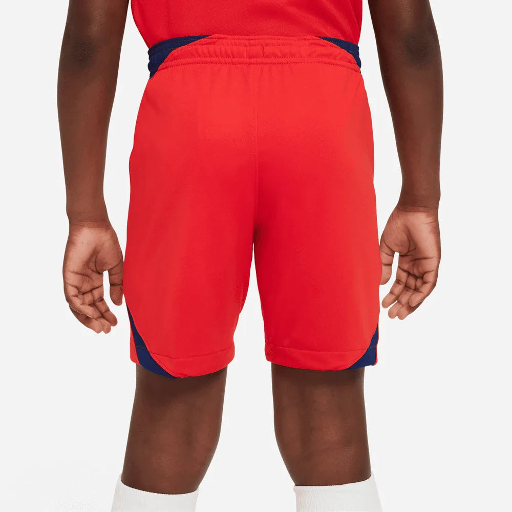 Nike 2022-23 England Youth Away Short Red-Blue Void (Back)