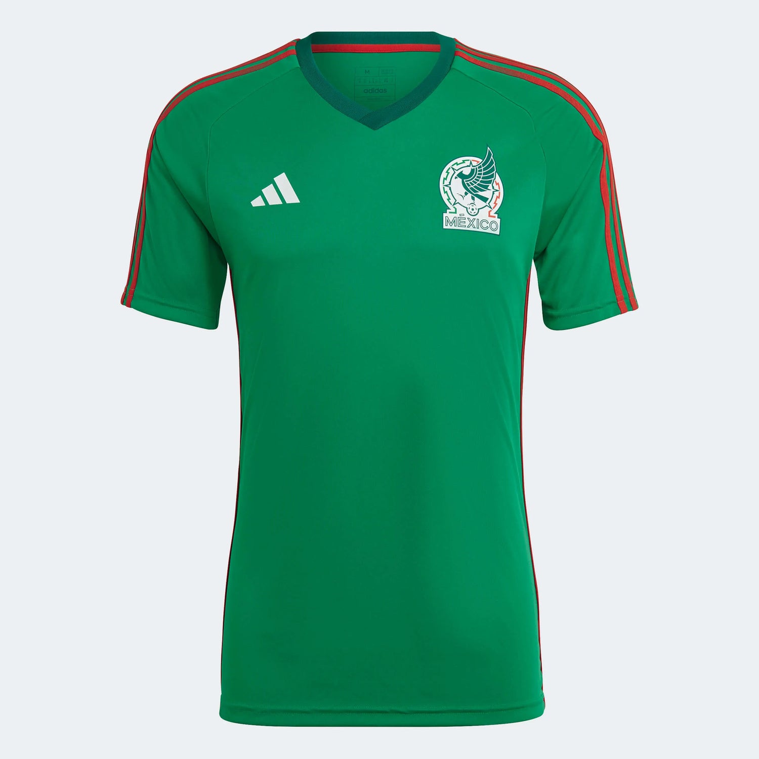 adidas 2022-23 Mexico Home Fan Shirt Green-Red