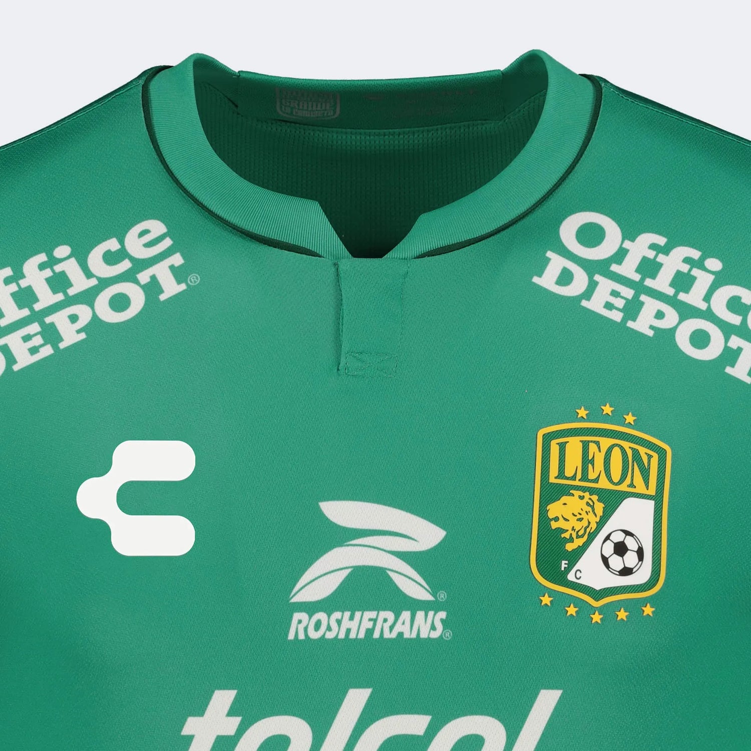 Charly 2023-24 Leon Men's Stadium Home Jersey (Detail 2)