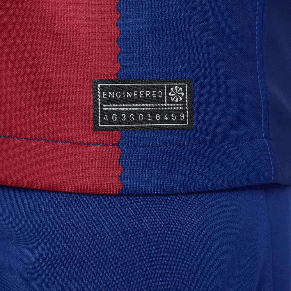 Nike 2023-24 Barcelona Youth Stadium Home Jersey (Detail 4)