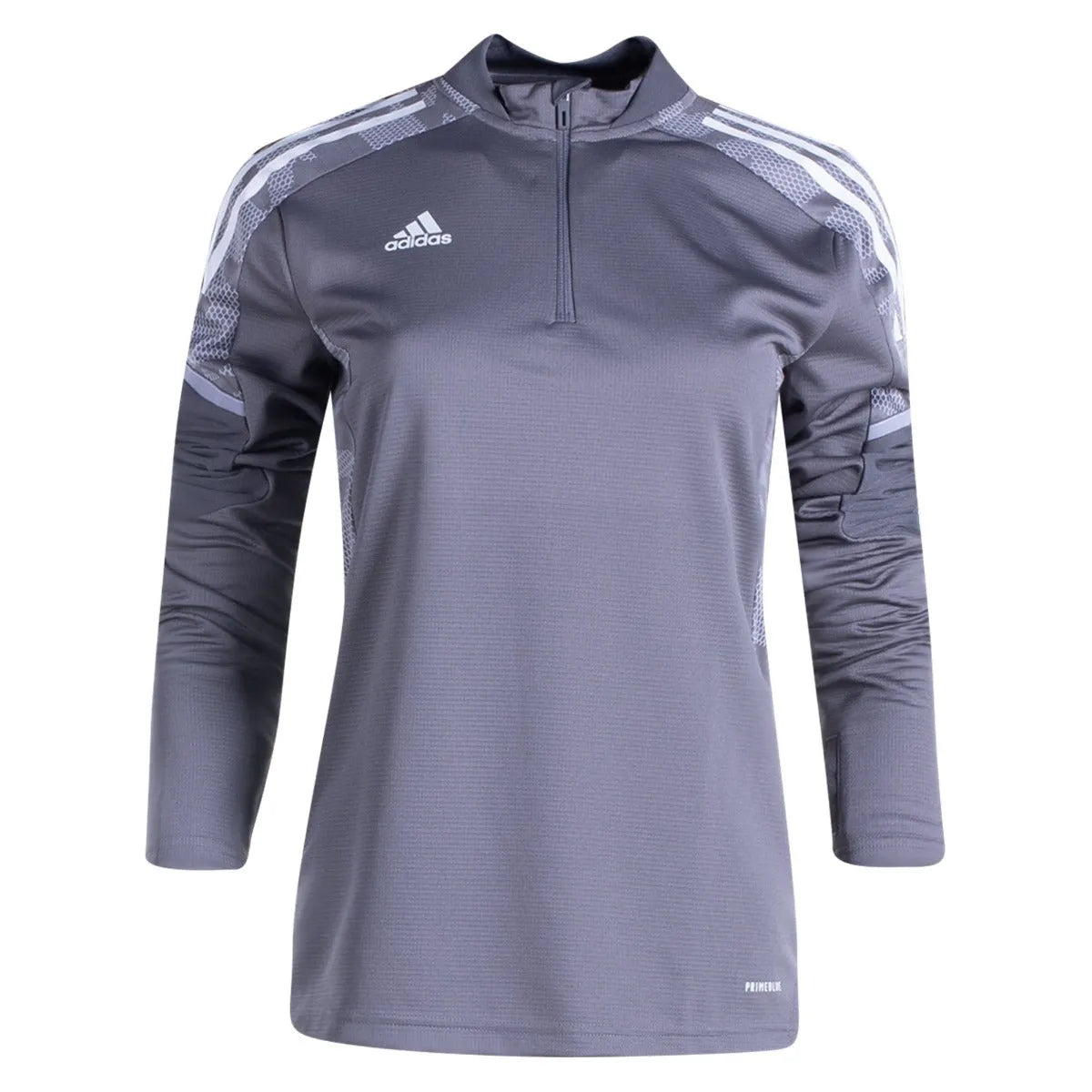 Adidas Condivo 21 Women Training Top (Grey - Front)