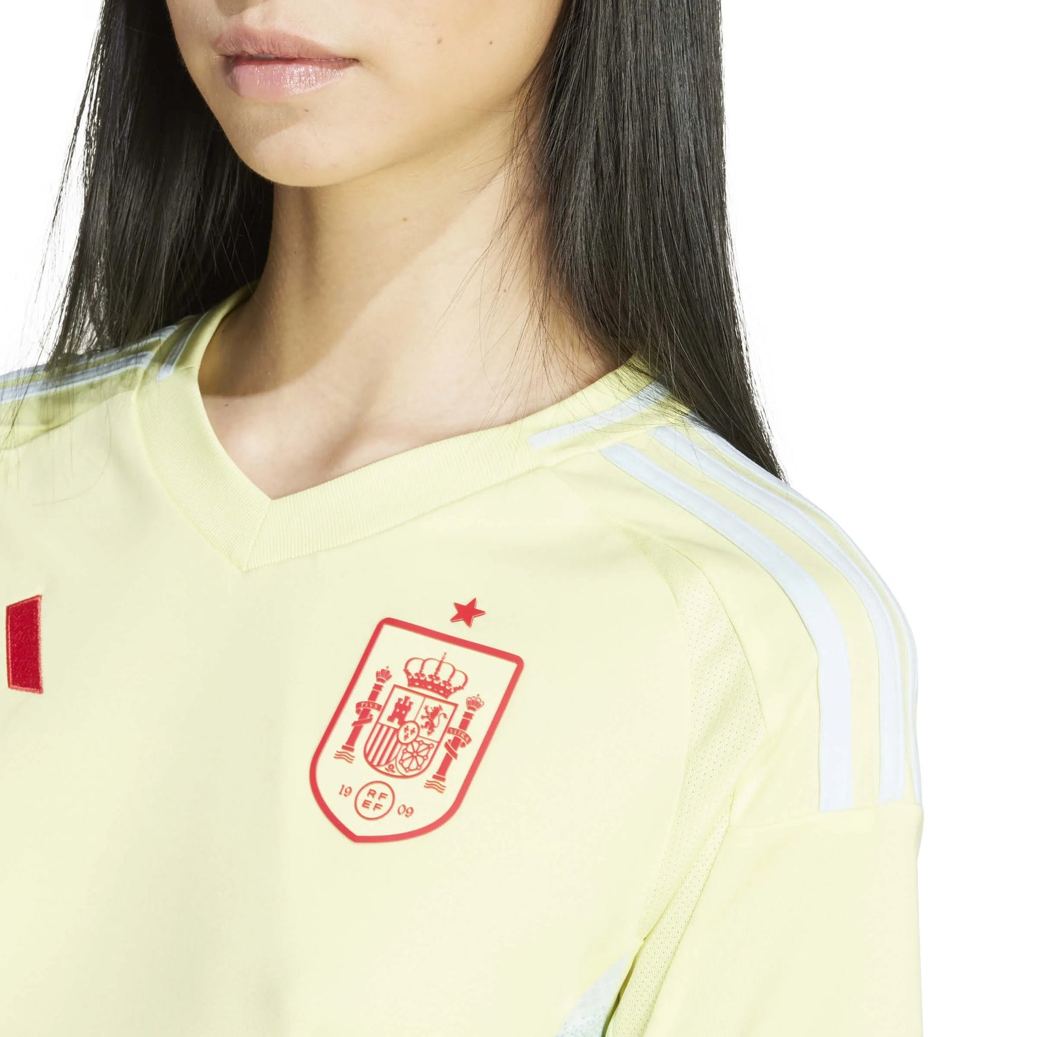 adidas 2024-25 Spain Women's Stadium Away Jersey (Detail 1)