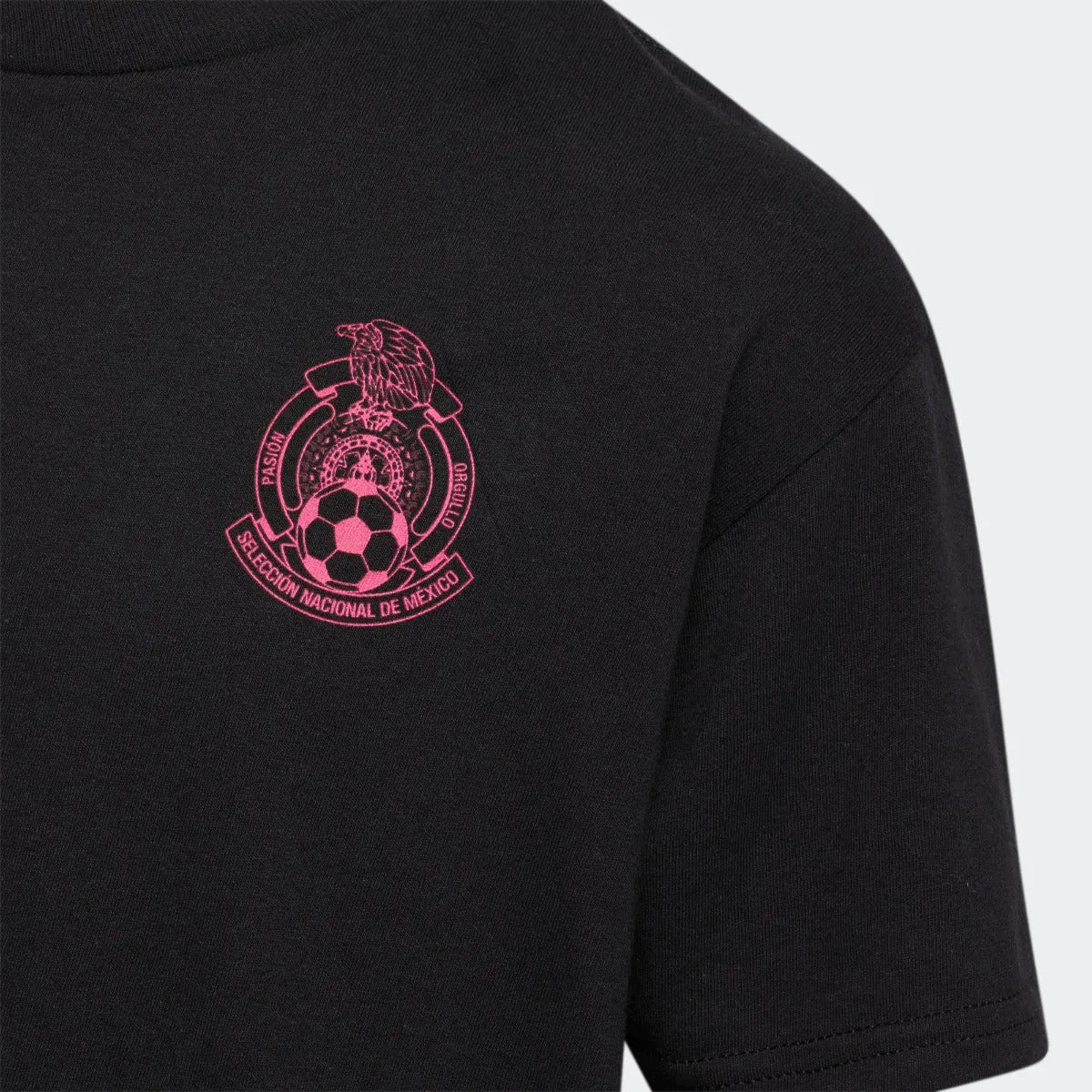 adidas 2020-21 Mexico Amplifier SS YOUTH Tee - Black-Pink